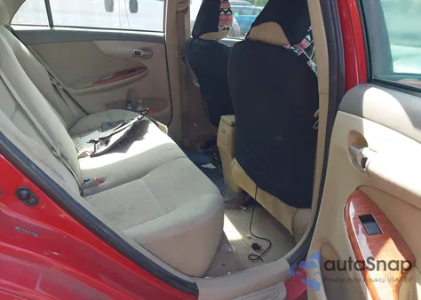 2010 Toyota Corolla Xle z USA, uszkodzony, nr VIN 2T1BU4EE2AC385819